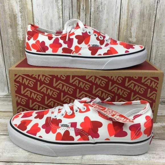 💕💕Vans Authentic Valentines hearts W Sneakers❤️ - Picture 6 of 12